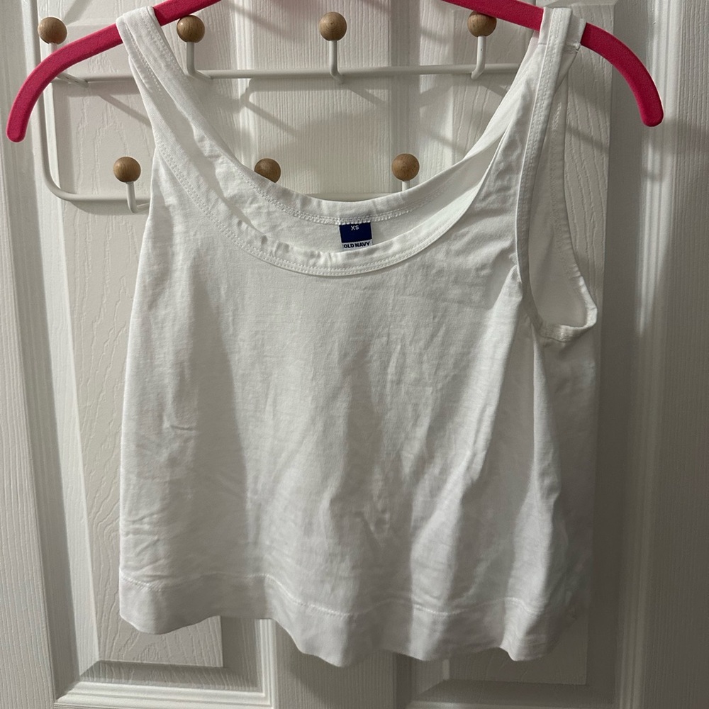 White tank top